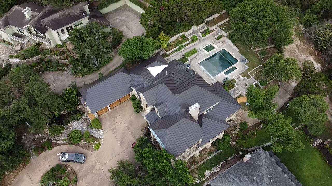 Metal roof replacement — residential home, Austin TX